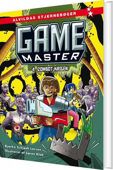 Billede af Game Master 4: Zombot-krigen - Bjarke Schjødt Larsen - Bog hos Gucca.dk