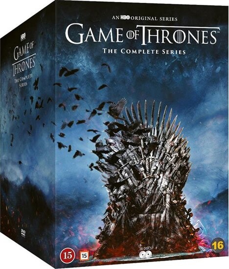 Game Of Thrones The Complete Series - 1-8 Box Set - DVD - Tv-serie