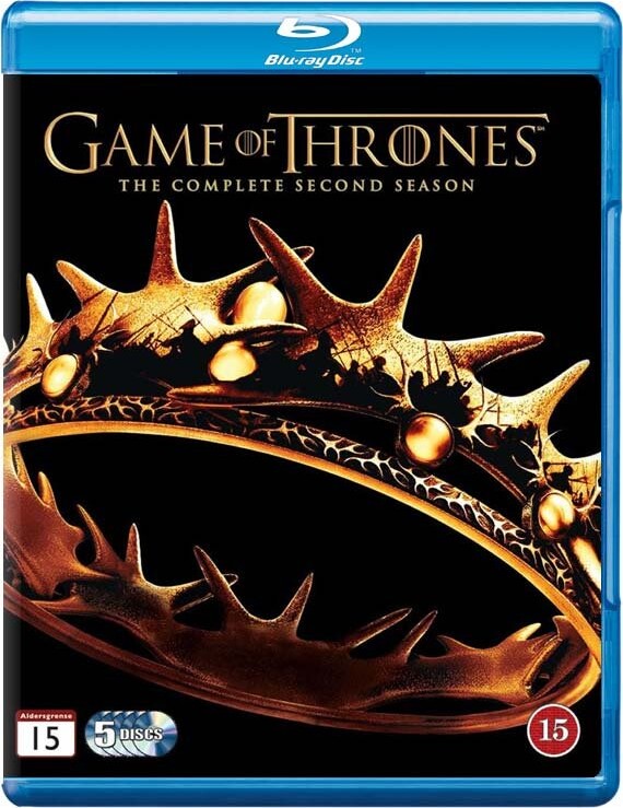 Game Of Thrones - Sæson 2 - Hbo - Blu-Ray - Tv-serie
