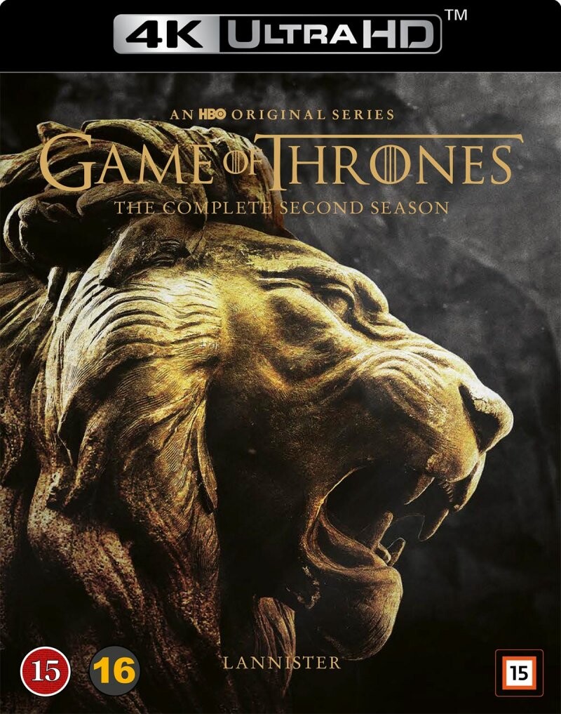 Game Of Thrones - Sæson 2 4K Blu-Ray Tv-serie