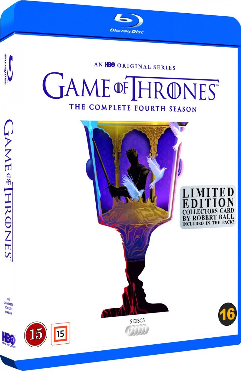 Game Of Thrones - Sæson 4 - Hbo - Robert Ball Limited Edition - Blu-Ray - Tv-serie