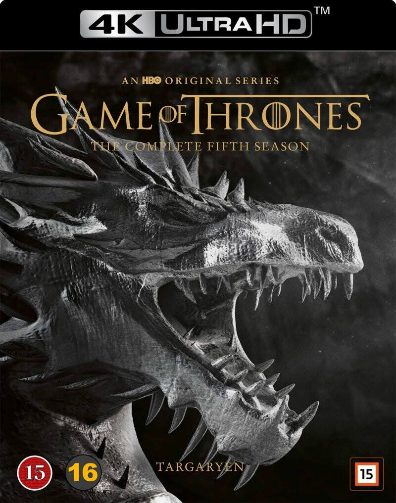 Game Of Thrones - Sæson 5 4K Blu-Ray Tv-serie