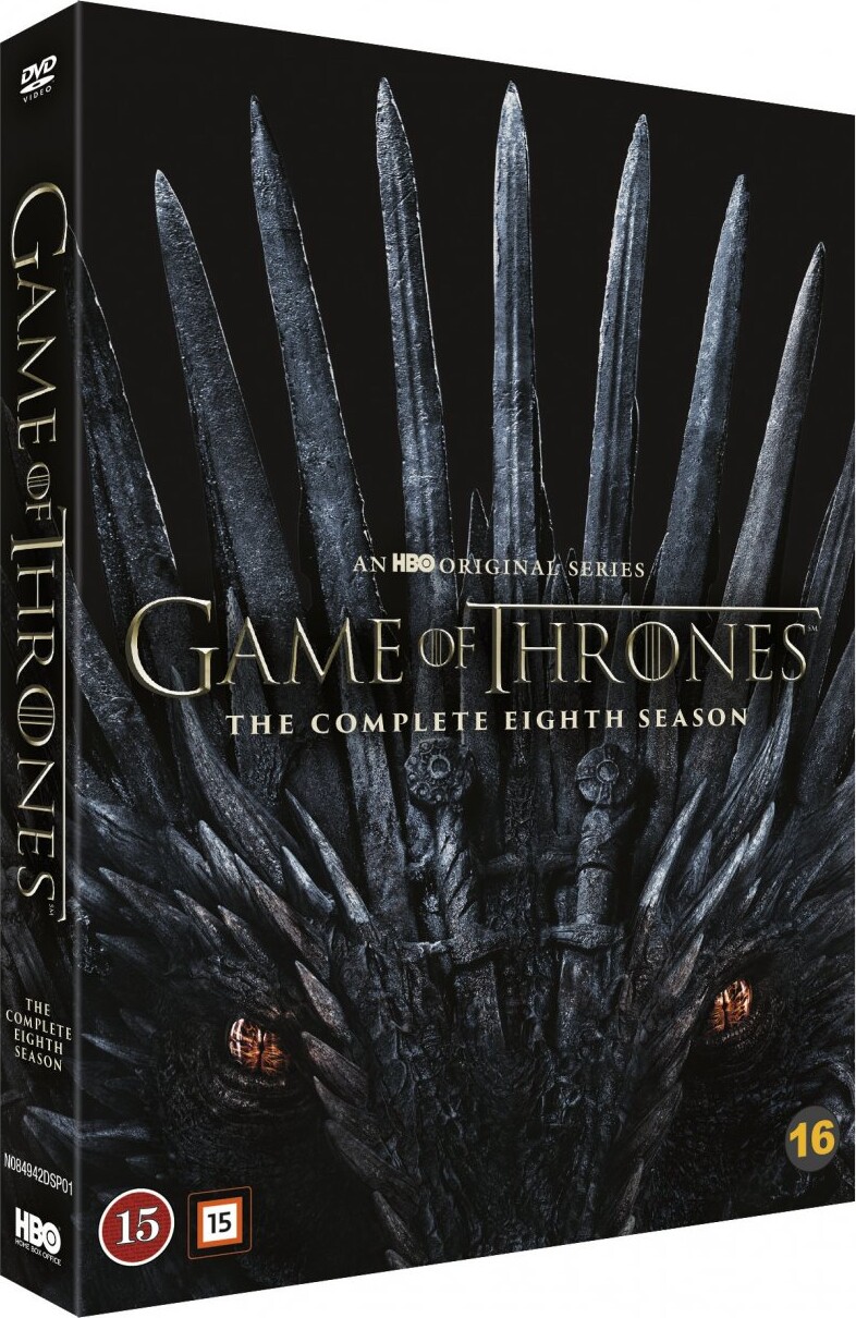 Game Of Thrones - Sæson 8 Hbo DVD Tv-serie