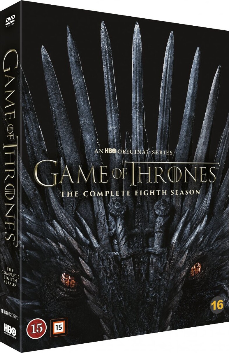Game Of Thrones - Sæson 8 - Hbo - DVD - Tv-serie