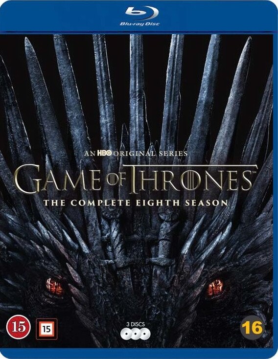 Game Of Thrones - Sæson 8 - Hbo - Blu-Ray - Tv-serie