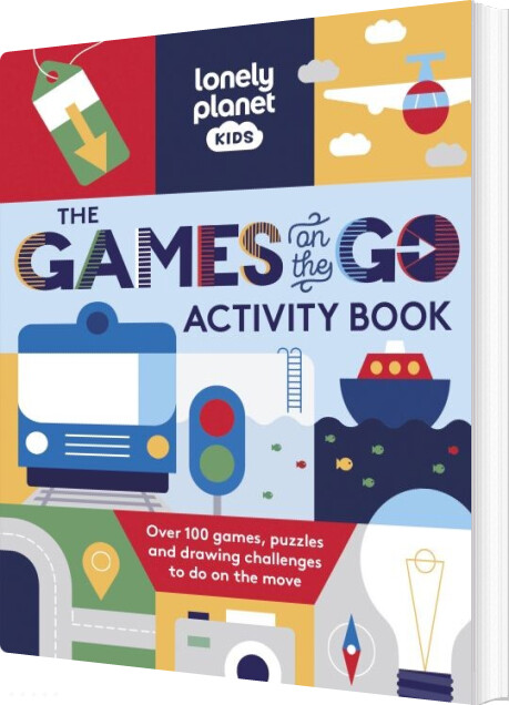 Games On The Go Activity Book - Lonely Planet - English Book