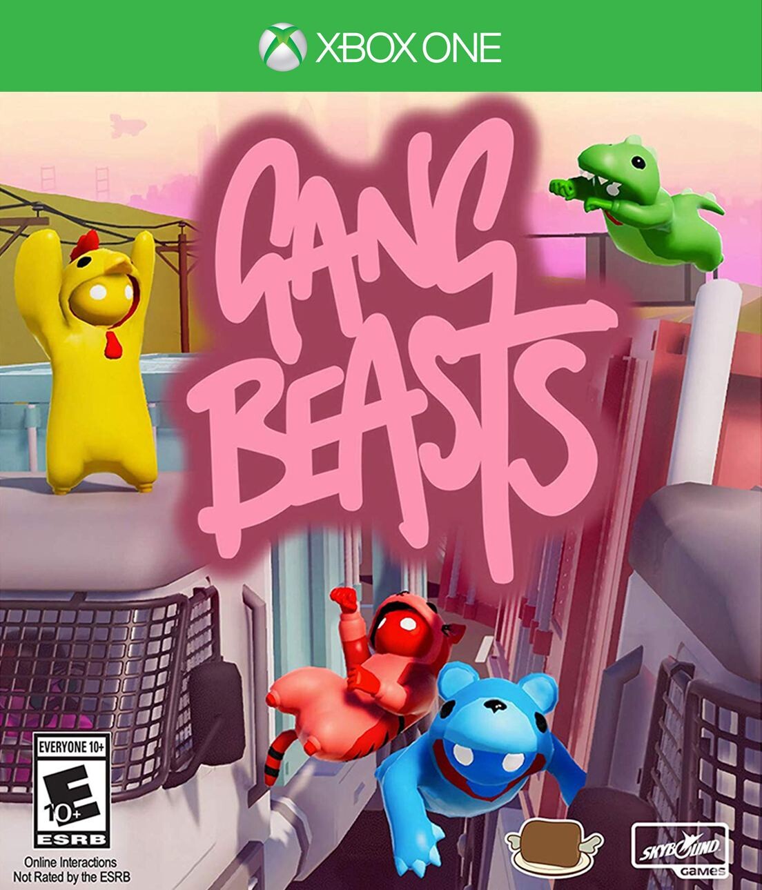 Gang Beasts (Import) - Xbox One Xbox One Spil - GEEKD.dk