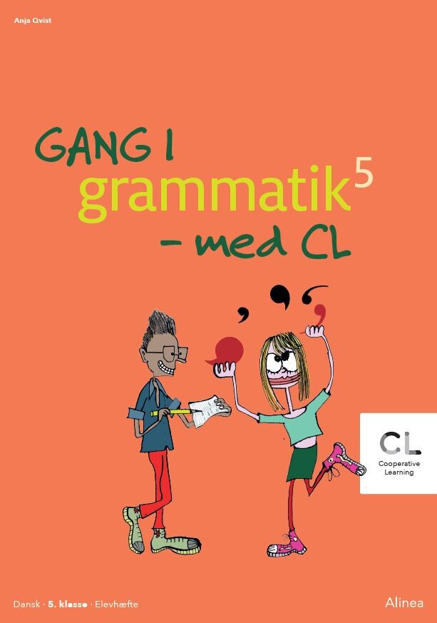 Billede af Gang I Grammatik - Med Cl, 5. Klasse, Elevhæfte - Anja Rosa Qvist - Bog