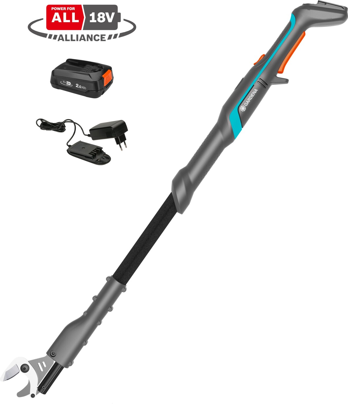 Gardena - Easycut 110/18v - Grensaks På Batteri Sæt