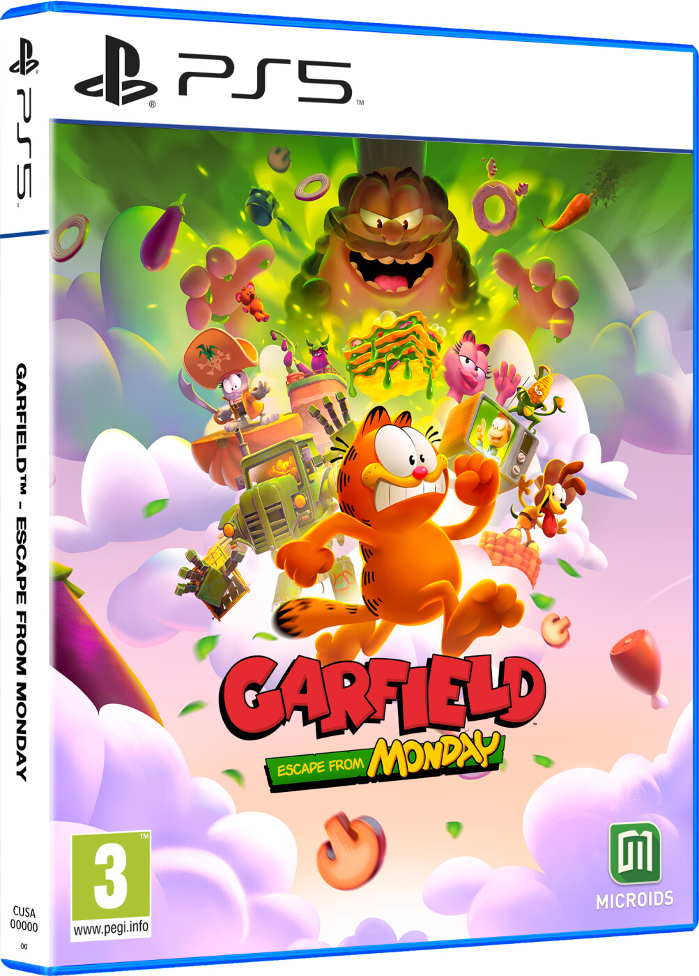 Garfield - Escape from Monday - Sony PlayStation 5 - Platformer