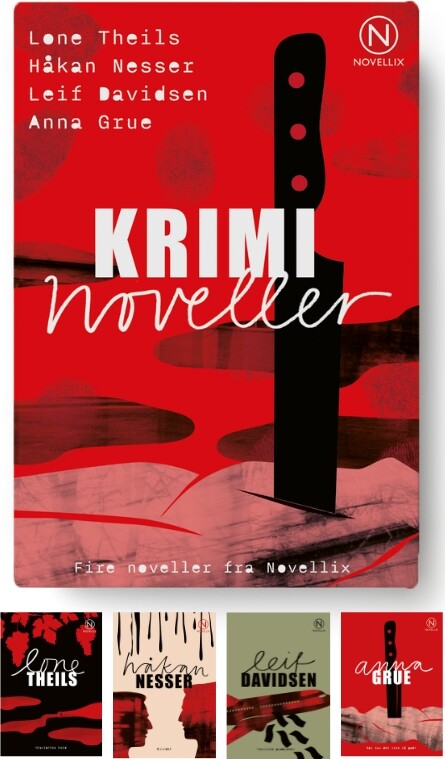 Gaveæske Med Fire Kriminoveller - Leif Davidsen - Bog