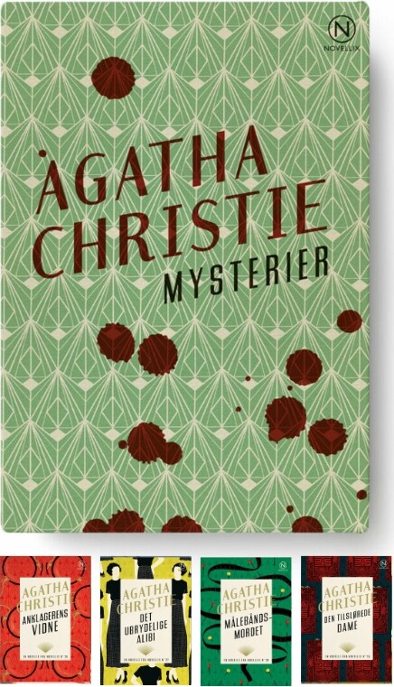 Billede af Gaveæske Med Fire Mysterier Af Agatha Christie - Agatha Christie - Bog