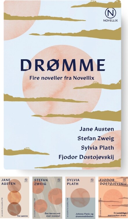 Gaveæske Med Fire Noveller Om Drømme - Jane Austen - Bog