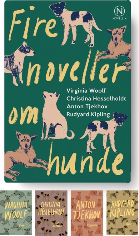 Billede af Gaveæske Med Fire Noveller Om Hunde - Rudyard Kipling - Bog
