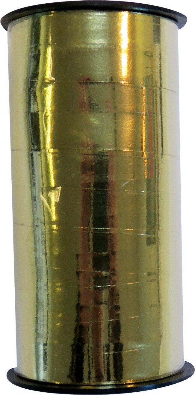Gavebånd - Poly Guld 10 Mm X 50 M - Scanseason