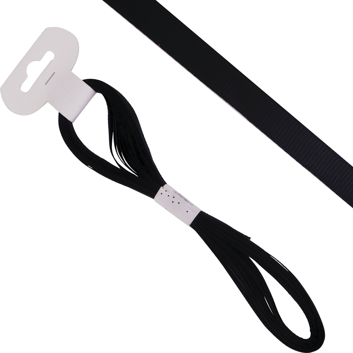 Gavebånd Ribbet - 10 Mm X 10meter - Sort - Scanseason