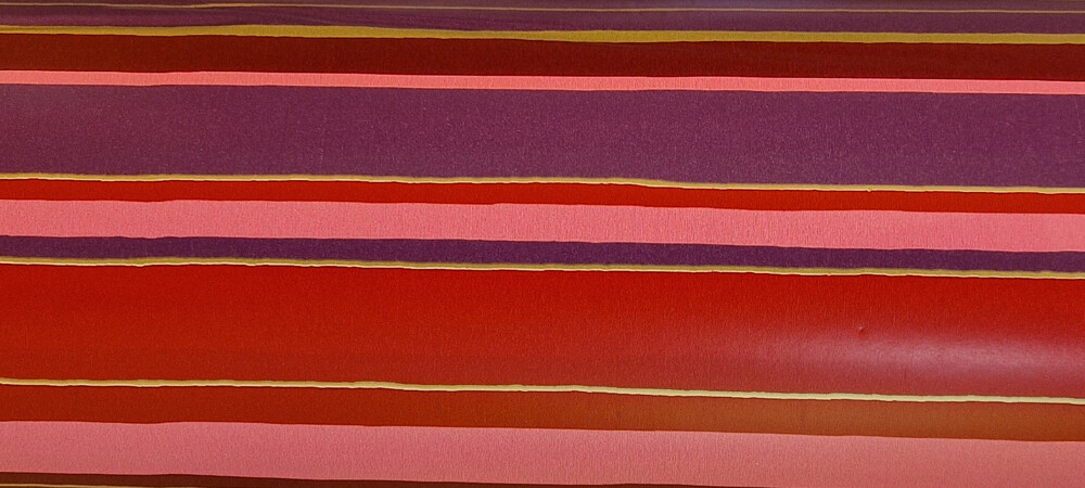 Gavepapir - Stor Rulle 250 M X 50 Cm - Rød - Elegant Liner