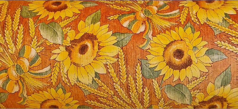Gavepapir Håndrulle 80 Cm X 30 M - Solsikke