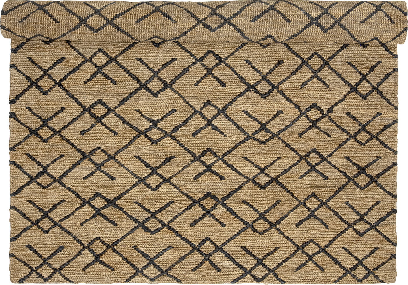 Bloomingville - Gaya Tæppe - Natur - Jute - 150x215 Cm