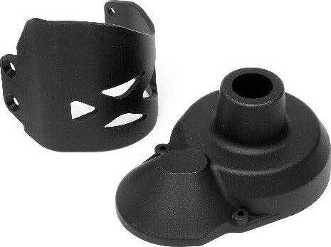 Gear Cover/motor Guard Set - Hp85211 - Hpi Racing