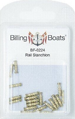 Billede af Billing Boats Fittings - Gelænderstøtte - 12 Mm - 20 Stk