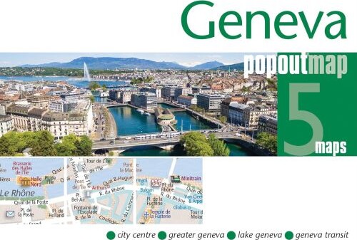 Geneva Popout Maps - Popout Map - English Book