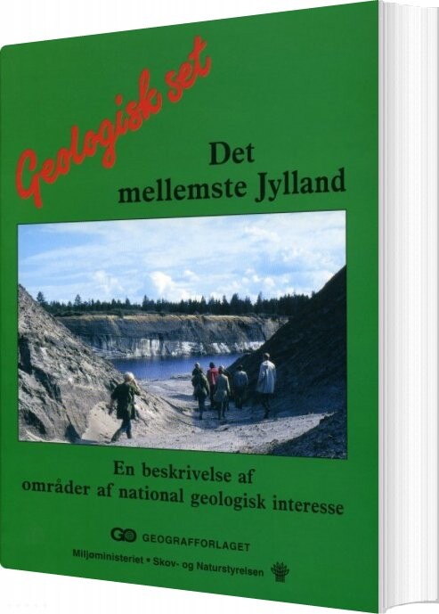 Billede af Geologisk Set - Det Mellemste Jylland - Gunnar Larsen - Bog