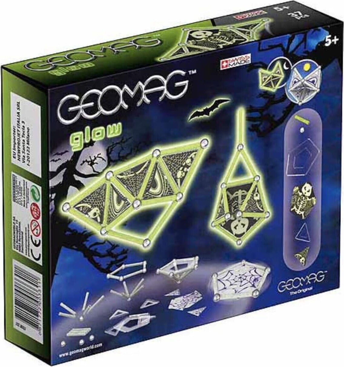 Geomag - G331 - Magnetisk Construktions Spil Glow