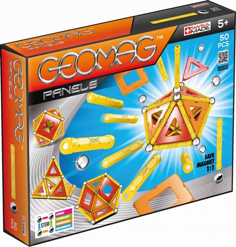 Geomag Panels - Magnetlegetøj - 50 Dele