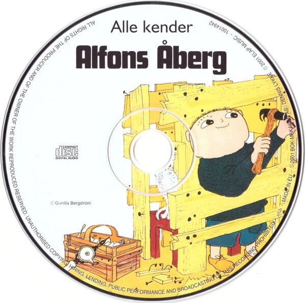Georg Riedel - Alle Kender Alfons åberg - CD