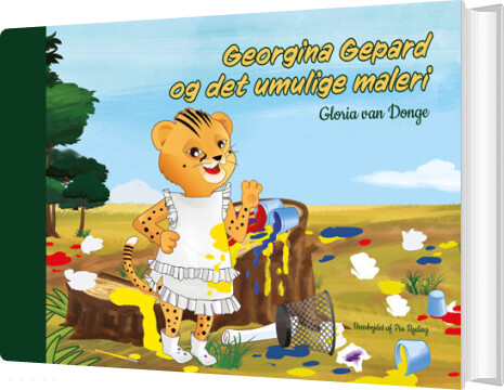Billede af Georgina Gepard Og Det Umulige Maleri - Gloria Van Donge - Bog