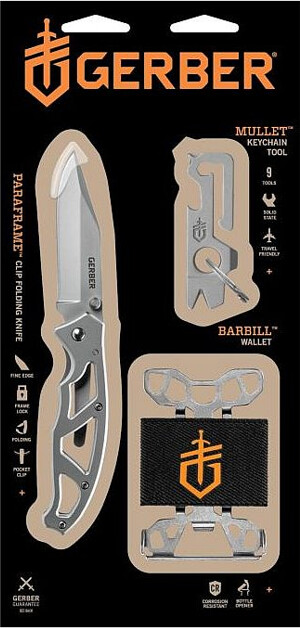 Gerber Paraframe I + Mullet + Barbill