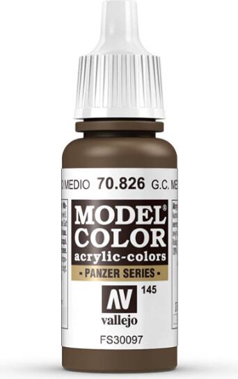 Billede af German Cam. Medium Brown Mat 17ml - 70826 - Vallejo