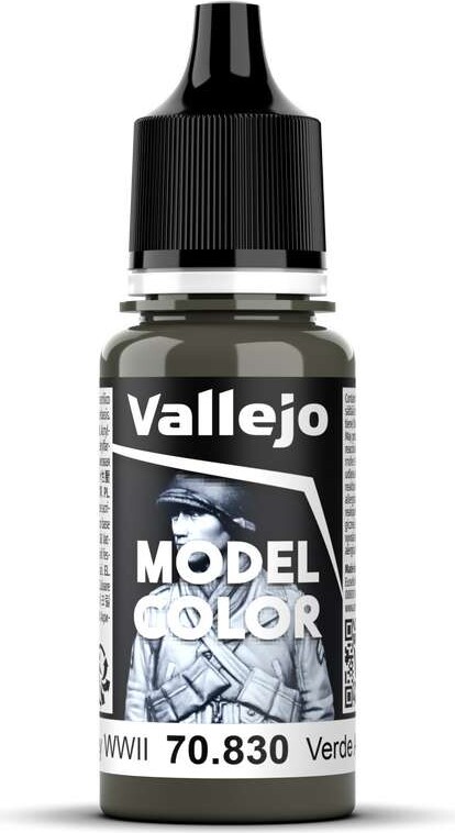 Vallejo - Model Color - German Fieldgrey Wwii Mat - 17-18 Ml - 70830