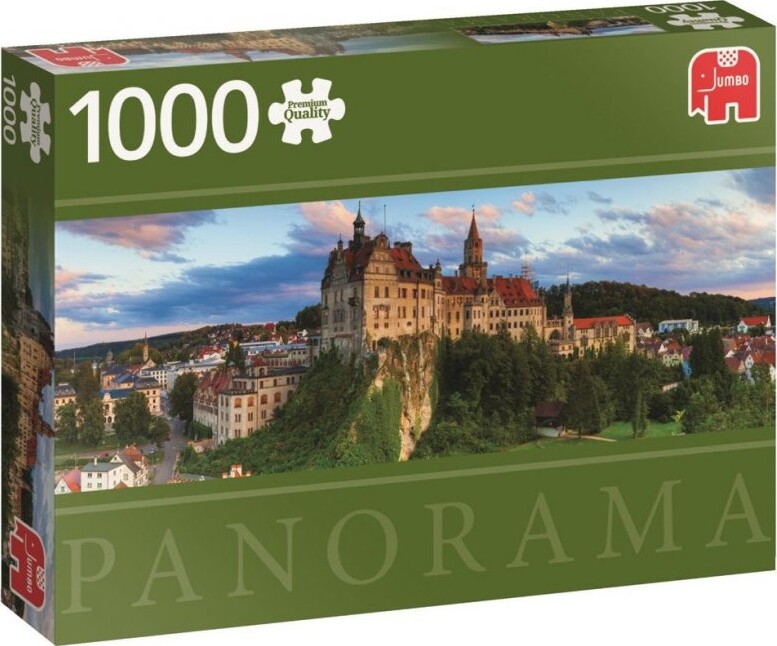Jumbo - Puslespil Med 1000 Brikker - Sigmaringen Slot, Tyskland
