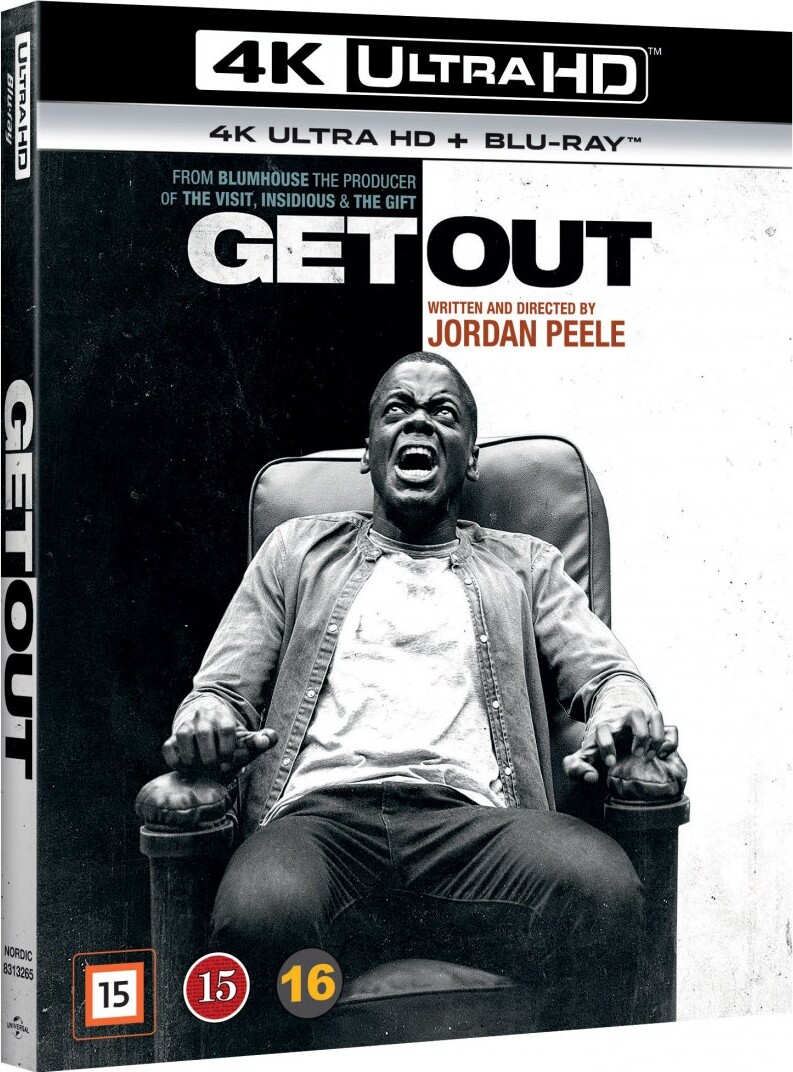 Get Out - The Movie - Jordan Peele - 4K Blu-Ray