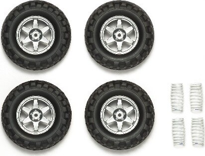 Gf-01 Cc Tire & Spring Set - 54742 - Tamiya