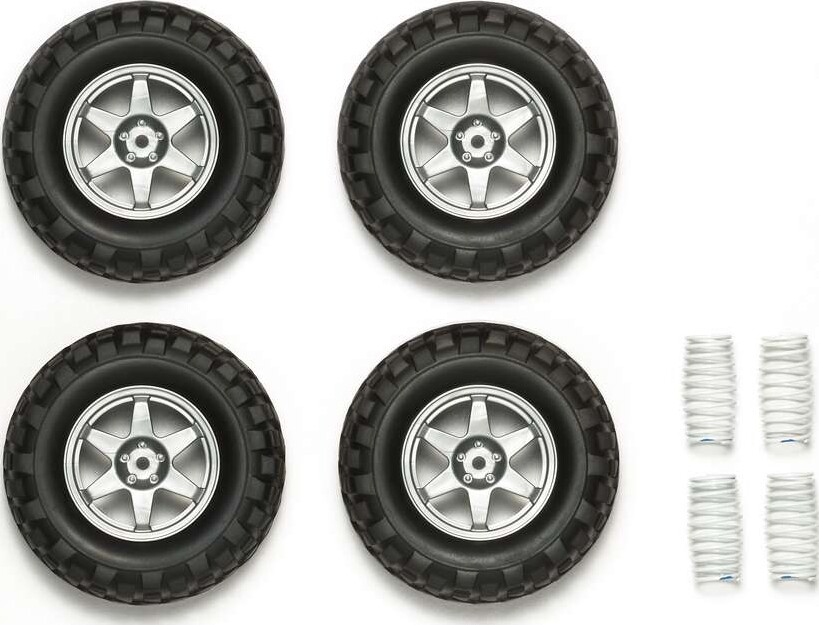 Gf-01 Cc Tire & Spring Set - 54742 - Tamiya