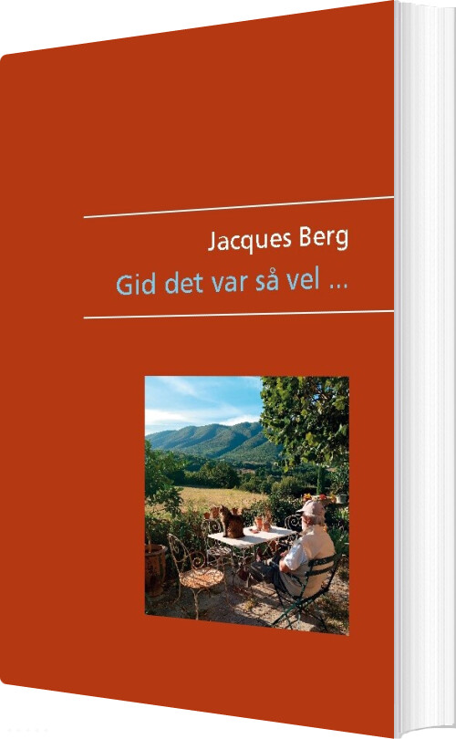 Billede af Gid Det Var Så Vel - Jacques Berg - Bog