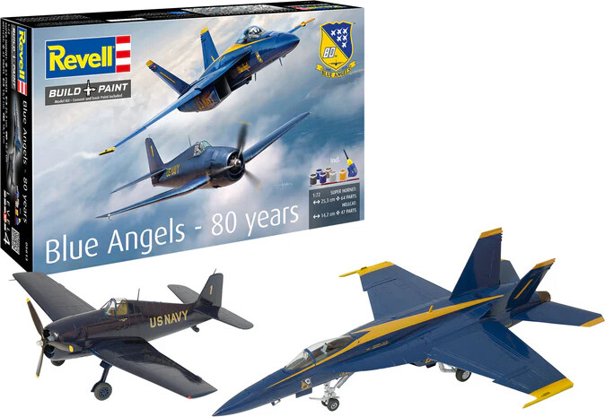 Revell 05613 - Blue Angels - 80 Years - Build & Paint - 1:72
