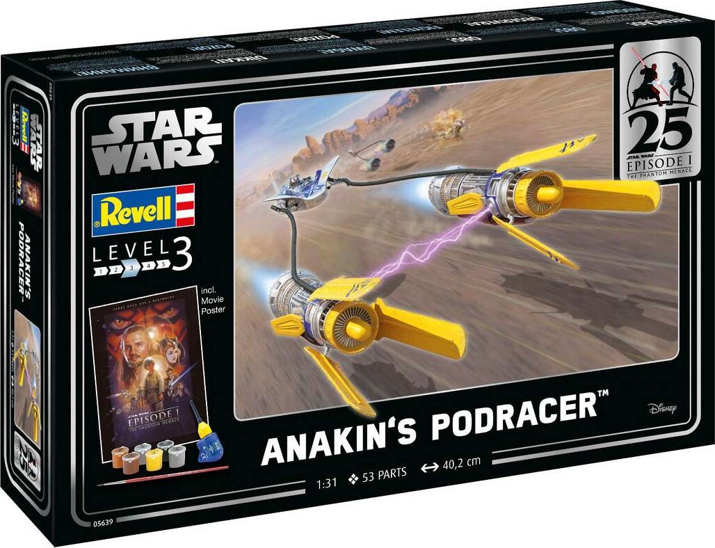 Revell - Star Wars - Anakin's Podracer - 1:131 - Level - 05639