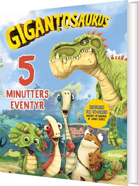 Gigantosaurus - 5 Minutters Eventyr - Diverse - Bog
