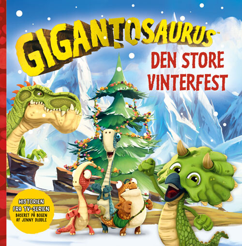 Billede af Gigantosaurus - Den Store Vinterfest - Cyber Group Studios - Bog hos Gucca.dk