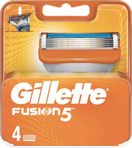 Se Gillette - Fusion 5 Blade - 4 Stk hos Gucca.dk