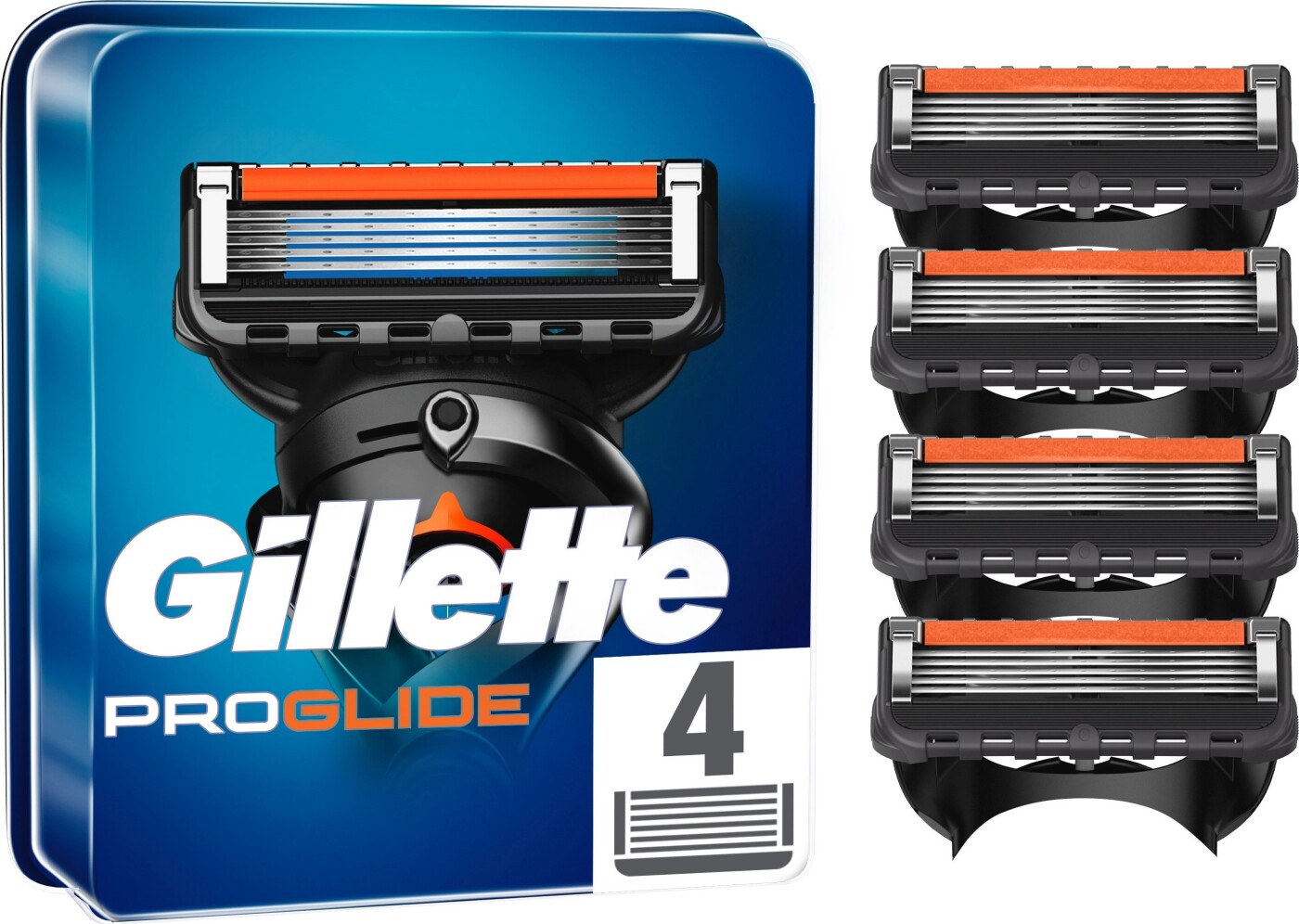 Billede af Gillette Fusion Proglide Barberblade - 4 Blade hos Gucca.dk