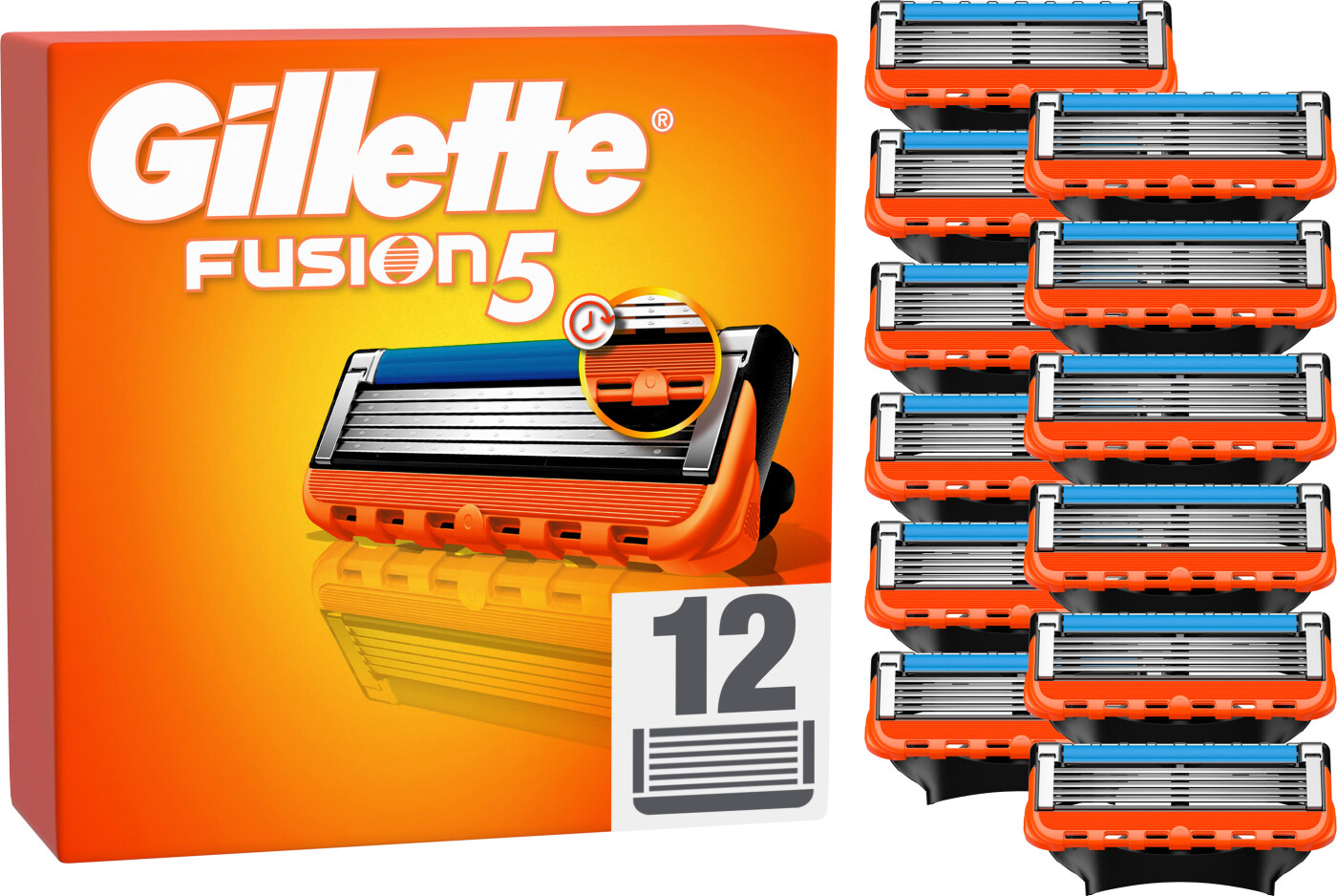 Gillette Fusion5 Power barberblade 12 stk