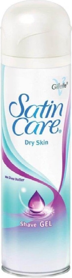 Billede af Gillette - Satin Care Dry Skin Shea Butter Gel 200 Ml