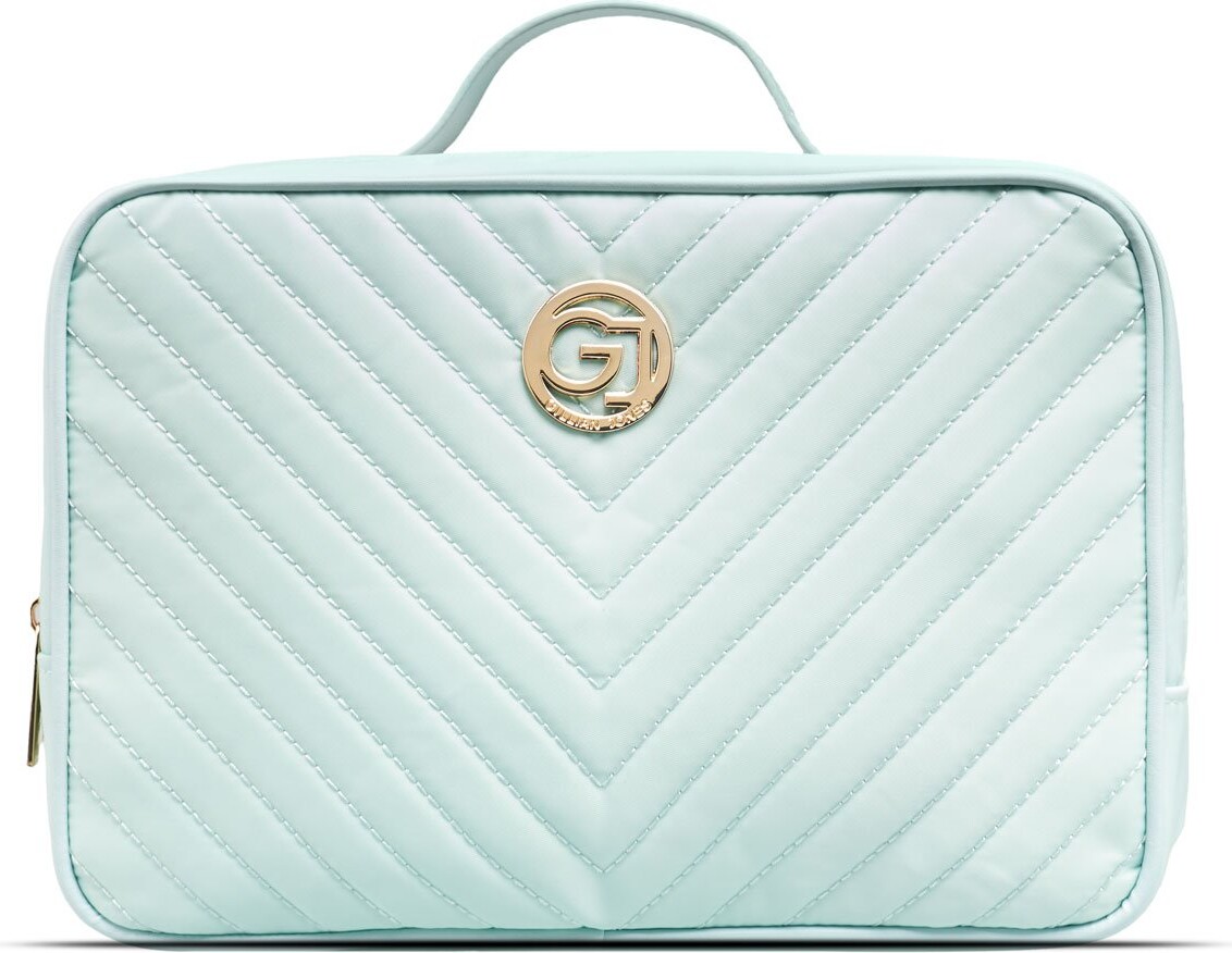 Gillian Jones - Toilettaske Med 2 Rum - Ocean - Quiltet Nylon