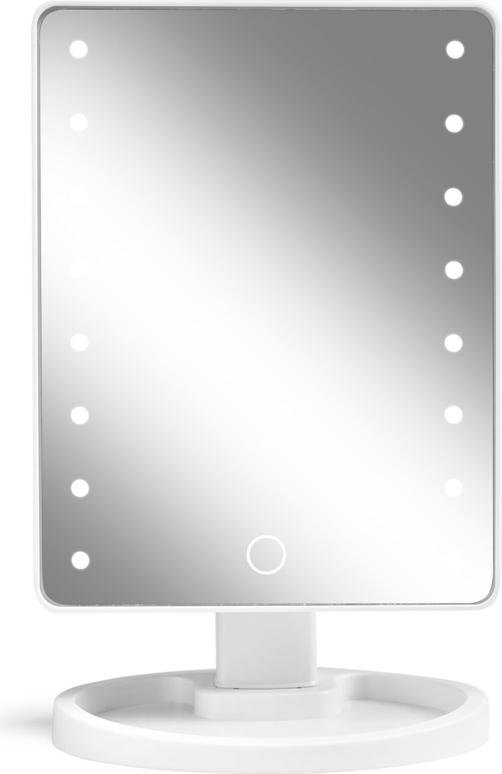 Gillian Jones - Hollywoodspejl Med Lys - Hvid