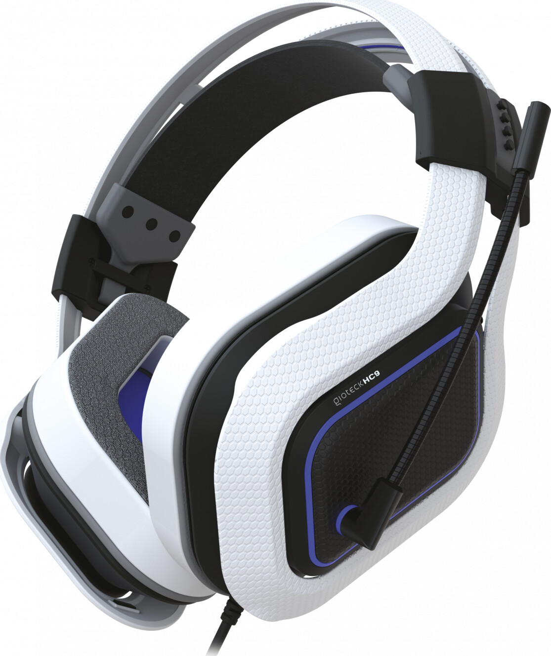 Gioteck Hc-9 - Headset - Hvid Sort